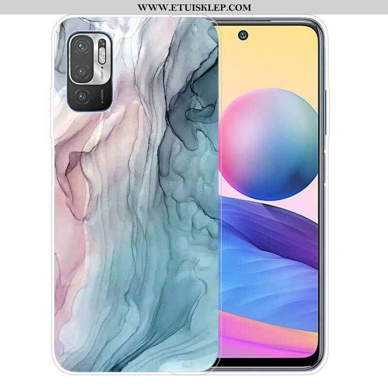 Etui do Xiaomi Redmi Note 10 5G Kolorowy Marmur